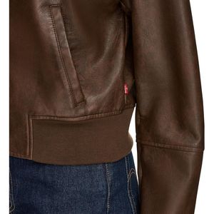 Veste en cuir tricotée cloutée tendance pour femmes - Respirante, imperméable, tendance, vente chaude, logo personnalisé - Product Image 2