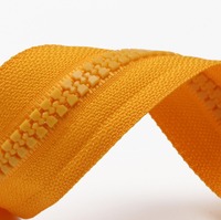 NOUVEAU Fermetures éclair robustes à glissière double en résine invisible, couleur personnalisée, verrouillage automatique, à extrémité ouverte, pour tentes, direct usine, OEM