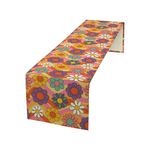 Camino de mesa de algodón puro impreso personalizado último diseño con técnicas de tejido bordado y logotipo privado - Product Image 6