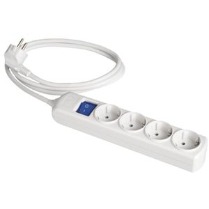 Multipresa bianca 3680W 4 prese cavo 3m 250V 16A (Solera 8034IL) - Product Image 1