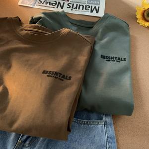 Camisetas personalizadas para hombre de algodón puro de manga corta de punto de tela suave transpirable OEM verano Casual moda Topwear - Product Image 3