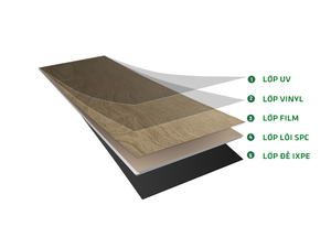 Made In Vietnam Spc Flooring 6mm 20mil Waterproof <b>Interlocking</b> <b>Tiles</b> Click Vinyl Spc Flooring - Product Image 2