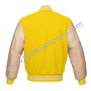 Alta calidad personalizado invierno Vintage Escuela Universidad hombres OEM Varisty chaquetas lana Letterman Crop Varsity chaqueta para hombres - Product Image 5