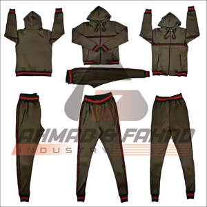 Survêtement Homme Personnalisé Style Sport Hivernal en Polyester avec Capuche et Pantalon, Logo d'Entreprise Personnalisé, Taille Élastique - Product Image 6