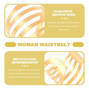 ที่ใส่กระดาษทิชชู่แบบปรับได้ทำจากโลหะแหวนทองขายดี - Product Image 5