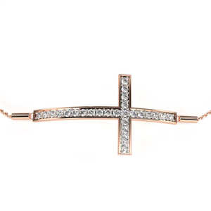 Bracelet en or 18 carats avec diamants de laboratoire, magnifiques bracelets et joncs en diamants - Product Image 6