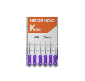 Meilleure vente 2025 Instrument d'endodontie Orikam Healthcare Neoendo K-File- 10 n ° 21 mm 6 fichiers/paquet - Product Image 3