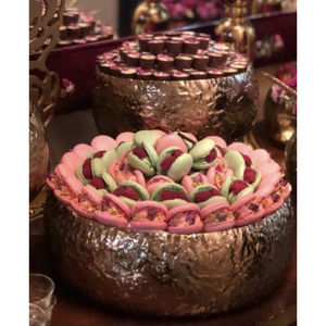 Nouvelle arrivée design élégant événement ware chocolat bol de service 2 étages table à manger bol décoratif par Indian metal world - Product Image 5