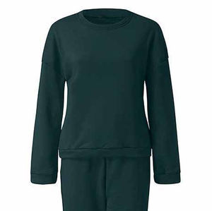 2025 nuevo traje de sudor al por mayor personalizado de algodón conjunto de 2 piezas nuevo diseño para mujeres ropa de entrenamiento femenino chándal trajes de jogging - Product Image 6