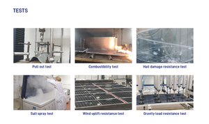 Solusi Pemasangan Panel Surya Atap Sistem Profesional yang Disetujui FM, Rangka Aluminium Anodized, Kotak Sambungan IP68 untuk Bangunan Tahan Api - Product Image 6