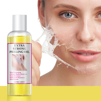 Eternalelinor Huile de peeling jaune personnalisée Anti-âge et anti-vergetures Lotion pour le visage Huile de peeling en gros extra forte