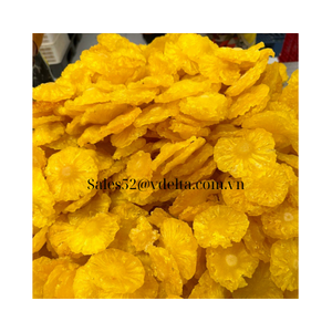 Venta al por mayor delicioso puro natural suave/Chile/sin adición rodajas de piña secas a granel - Product Image 3