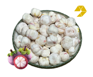 Mangoustan lyophilisé, collation de fruits sucrés et croquants pour la consommation quotidienne, garniture pour la pâtisserie, étiquette personnalisée, 50g 100g, mangoustan sec du Vietnam - Product Image 1