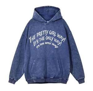 Heavyweight 100% coton pour pull à capuche imprimé bouffant pour femmes et hommes hiver 3D sweat avec polyester/coton matériel - Product Image 2