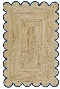 100% cây gai dầu đay dệt Thảm bện thảm với thiết kế độc đáo trong du lịch màu nâu và sử dụng nhà có thể giặt từ số lượng lớn Nhà cung cấp - Product Image 2