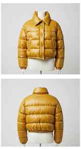 Chaquetas de Mujer Personalizadas, Transpirables, a la Moda, Color Sólido, con Cierre, Abrigo Acolchado de Invierno, Ropa Urbana, Venta al Por Mayor OEM, Novedad 2025 - Product Image 6