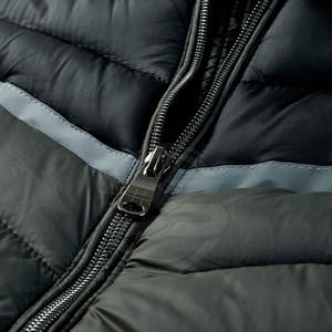 Chaqueta Acolchada para Hombre de Alta Calidad, Servicio OEM Personalizado, Diseño Transpirable de Gran Tamaño, para Invierno, Tela de Lona, Estilo Urbano - Product Image 3