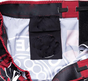 กางเกงมวยขาสั้นสำหรับออกกำลังกาย MMA แบบ BJJ ทำจากไนลอนสีดำออกแบบได้ตามต้องการ2025 - Product Image 5