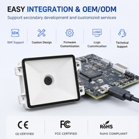 Module de lecteur de codes-barres intégré WCMI, lecteur de code QR USB TTL OEM ODM CE FCC RoHS pour distributeurs automatiques