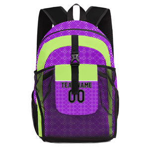 กระเป๋าเป้บาสเก็ตบอลแบบยูนิเซ็กซ์ ทันสมัย น้ำหนักเบา เป็นมิตรกับสิ่งแวดล้อม ขนาด 30-40 ลิตร ทนทาน ผลิตจากไนลอนเนื้อนุ่ม พกพาสะดวก มีช่องใส่ขวดน้ำด้านข้าง - Product Image 1