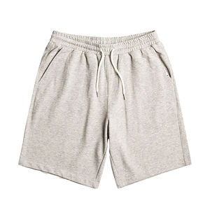 Pantalones cortos deportivos de algodón polar 2025 para hombre con tela de algodón estilo callejero pantalones cortos de gimnasio atléticos de secado rápido con bolsillos para hombre - Product Image 4