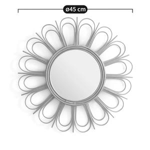 Best Price Natural Rattan <b>Mirror</b> <b>Hanging</b> <b>Wall</b> New Design for Wholesale and Decoration Indoor Boho Rustic Style RM07 - Product Image 6