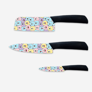 Cuchillos de Chef con Hoja de Cerámica de Alta Calidad y Mango de Plástico, Personalizables, de Grado Premium, Aptos para Lavavajillas, Venta al Por Mayor, Envío Gratuito - Product Image 1