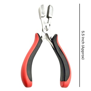 Fusion Bond Crusher Outil pour les extensions de cheveux à la kératine Professional Micro Ring Hair Extension Tools Plier - Product Image 5