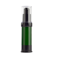 Flacon sans air de 15 ml à vente chaude, flacons sans air remplaçables, pompe à double paroi à rotation
