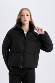 แจ็กเก็ตขนเป็ดผ้าฝ้ายรักษาความอบอุ่นสำหรับผู้หญิงแจ็กเก็ตขนเป็ดผ้าฝ้าย100% ฤดูหนาวปรับแต่งได้ดีไซน์ตามต้องการ - Product Image 3