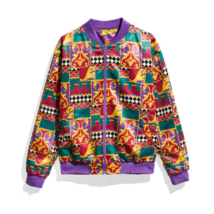 Chaqueta Bomber de Invierno para Hombre, Estilo Letterman, Personalizada con el Equipo de Baloncesto de Nueva York, de Alta Calidad, con Parche Frontal con el Logotipo - Product Image 3