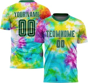 ชุดเสื้อฟุตบอลผ้าโพลีเอสเตอร์แบบระบายอากาศชุดพิมพ์ชื่อชุดฟุตบอล - Product Image 4