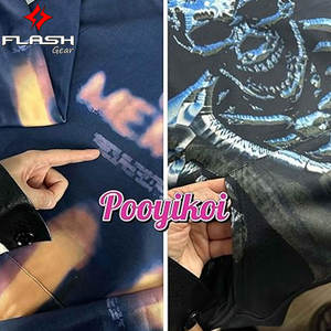 Sudaderas con capucha lavadas de manga larga personalizadas al por mayor con logotipo propio, Sudadera con capucha personalizada para hombre, MOQ bajo - Product Image 4