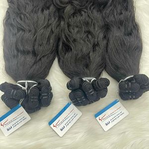 พร้อมจัดส่ง ผมแท้เวียดนาม 100% เกรด Remy Virgin สำหรับต่อผม ความยาว 8-32 นิ้ว ผมลอนธรรมชาติ - Product Image 4