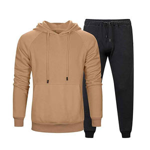 Top Quality Low MOQ 100% Cotton Tracksuit for Men Best Selling Streetwear Tracksuits for Sale - Product Image 4