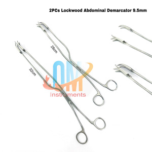 Qualité allemande 2PCs verrouillage démarcateur abdominal 9.5mm pince démarcateur à rabat Instruments chirurgicaux en plastique | OLDMED Instruments - Product Image 2