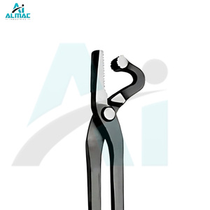 เครื่องมือผ่าตัดสัตวแพทย์ ALMAC Black Design Professional Shape Goose Neck Alligator Clinchers  ทำจากสแตนเลสเกรดสำหรับสัตวแพทย์ - Product Image 3