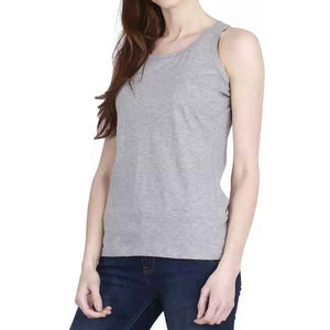 Débardeurs de sport pour femmes, yoga, entraînement, logo OEM personnalisé, débardeurs simples vierges - Product Image 2