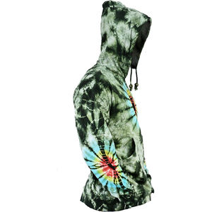 Sweat-shirt décontracté tie-dye 100 coton polaire de haute qualité Tye Die Tie and Dye Hoodies Pigment Dyed Hoodie pour hommes et femmes - Product Image 4