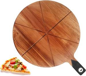 Blocs à découper cuisine ou restaurant par l'Inde Planche à pizza en bois massif pour taille personnalisée à bas prix - Product Image 2
