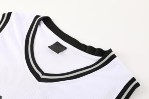 Tenues de basketball américaines pour enfants avec shorts, ensemble uniforme de basketball à séchage rapide pour jeunes hommes, presse à chaud pour enfants et adultes - Product Image 2