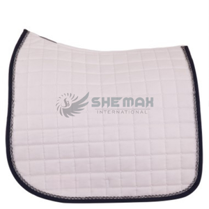 Manta de Silla de Montar Inglesa Transpirable y Cómoda, Acolchada de Algodón Suave y Duradero, para Caballos - Product Image 2