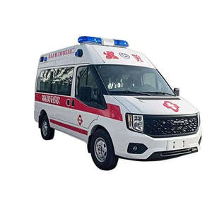 Ambulances d'urgence ICU chinoises d'occasion, transmission manuelle diesel, norme Euro 4, longueur 3-8m, offre spéciale pour hôpitaux - Product Image 1