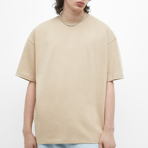 High Quality Men'S <b>Tshirt</b> Cotton Boxy Fitting CrewNeck Oversized Workwear Streetwear <b>Long</b> Sleeve T-Shirts for Men - Product Image 1