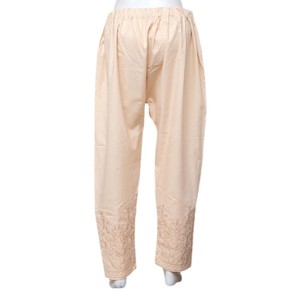 Pantalon brodé pour femme - Camel - Product Image 4