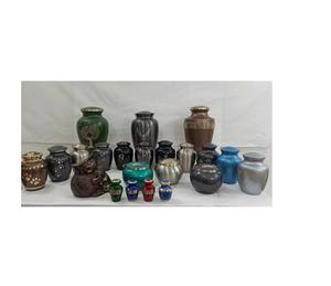 Rabeh exporte un fabricant d'urnes de crémation petites urnes gravées en laiton pour cendres humaines fournitures funéraires urne de crémation - Product Image 5