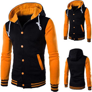 Sudaderas con capucha inferiores con cremallera de algodón 100% de alta calidad, ropa de calle gruesa y pesada al por mayor personalizada para invierno - Product Image 5