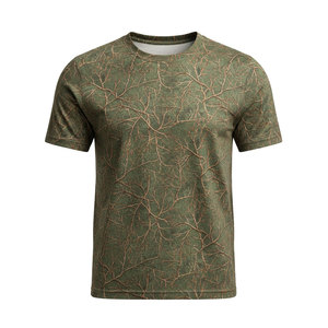 เสื้อยืดล่าสัตว์ขายส่ง โลโก้สั่งทำ ผ้าเนื้อนุ่ม บริการ OEM เสื้อยืดล่าสัตว์สำหรับกิจกรรมกลางแจ้ง - Product Image 1