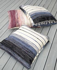 Chindi Cushion Cover Designer Hot Selling Unique Handwoven <b>Decorative</b> <b>Throw</b> <b>Pillow</b> Vintage Pattern From INDIAN TEXTILES H/L - Product Image 1