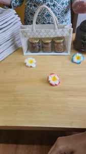 Bolsas de regalo de cesto de yute con logotipo personalizado con ventana de PVC, embalaje reutilizable ecológico para regalos corporativos, tarros, venta al por mayor a granel - Product Image 2